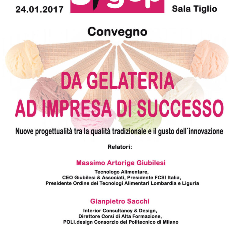 Convegno: Da gelateria ad impresa di successo